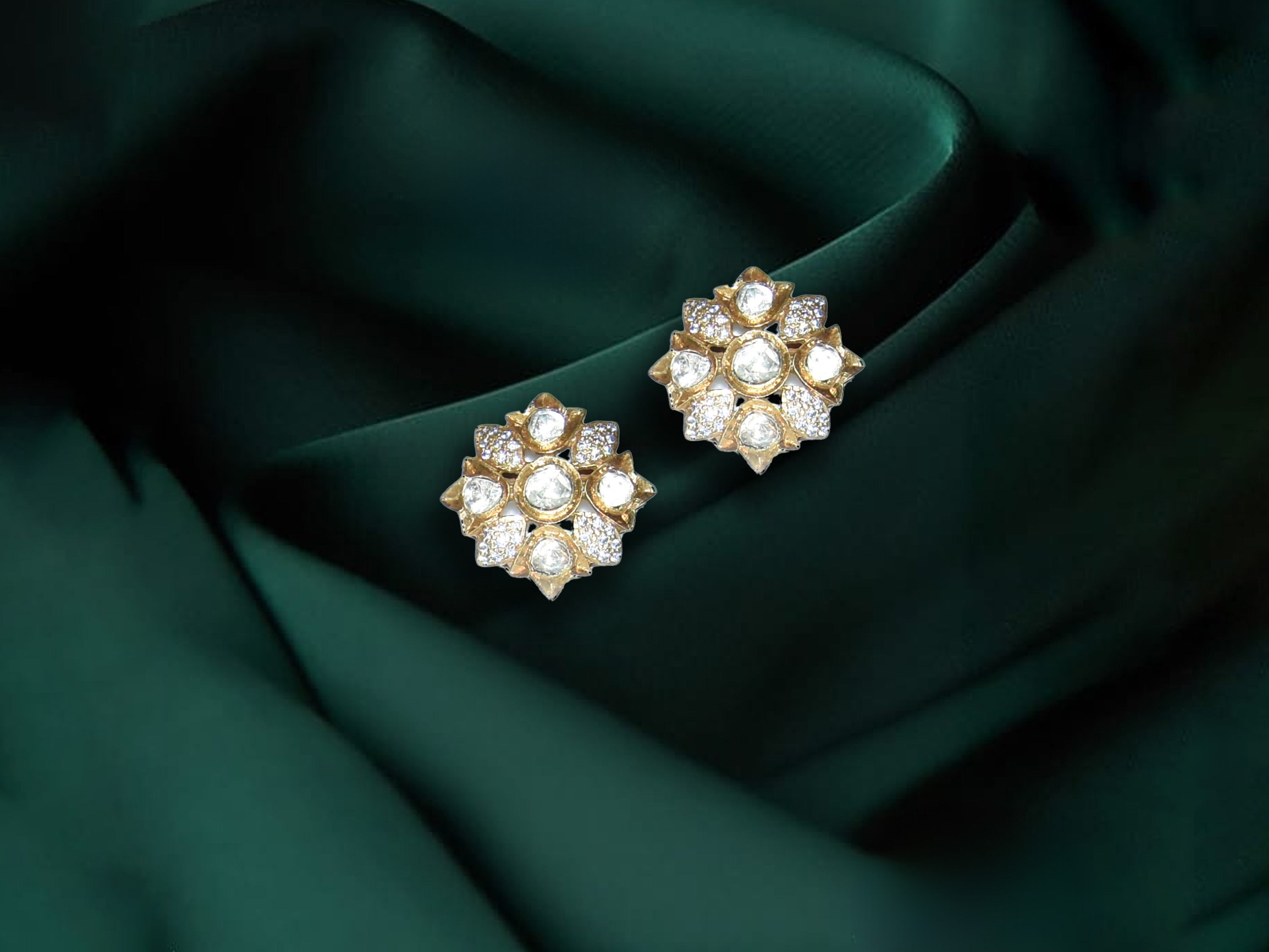 Floral Stud Earrings