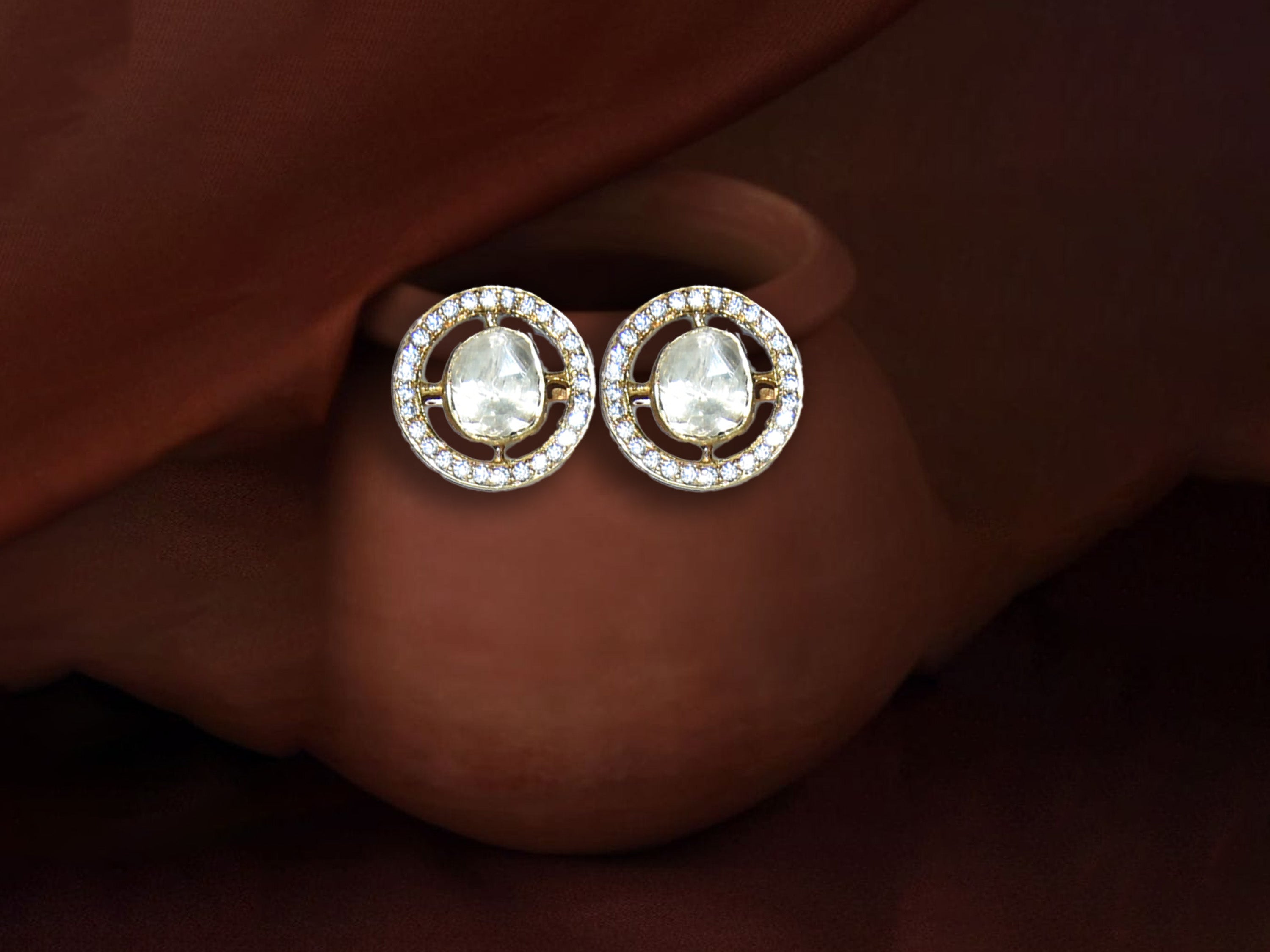 Classic Gemstone Stud Earrings