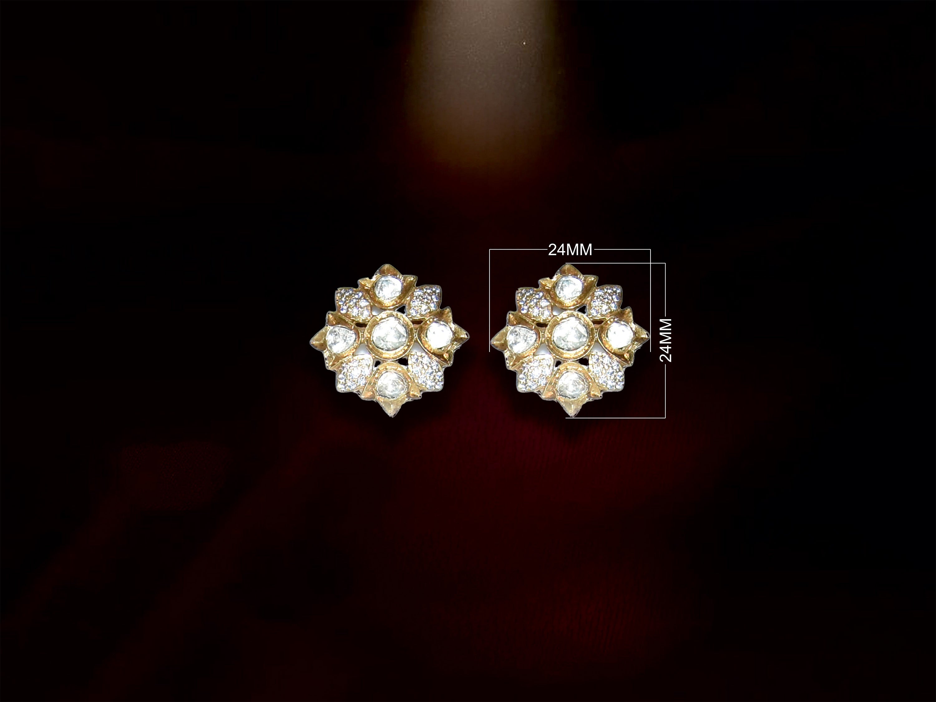 Floral Stud Earrings