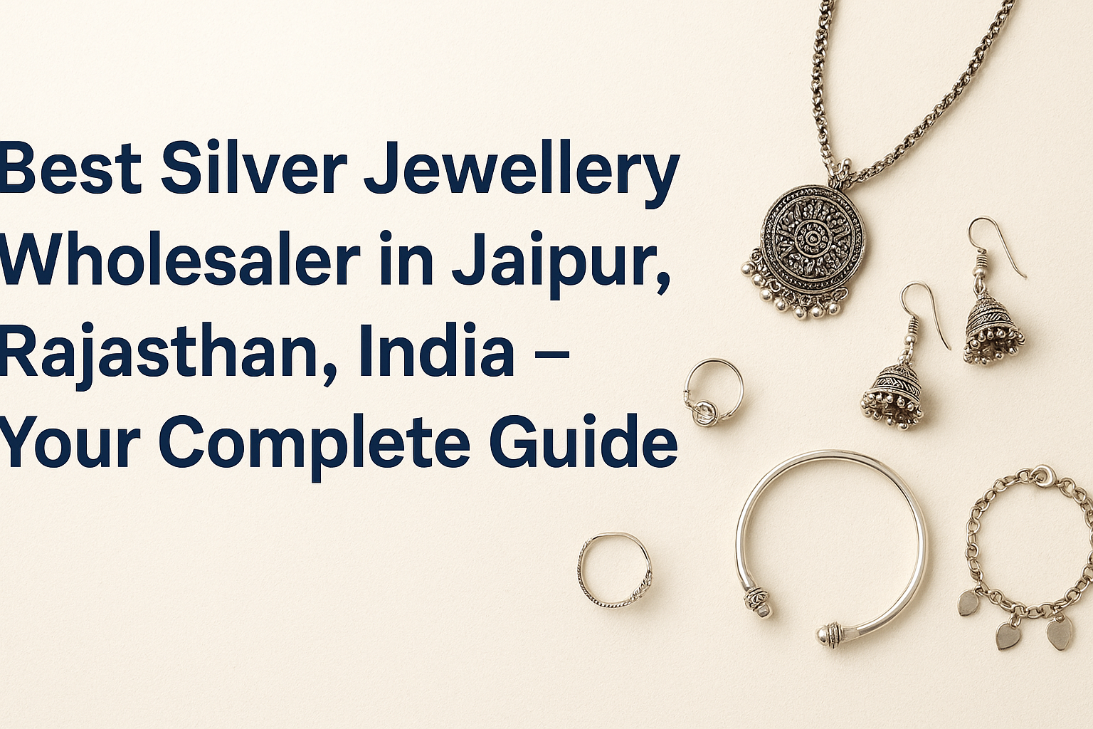Best Silver Jewellery Wholesaler in Jaipur, Rajasthan, India – Your Complete Guide