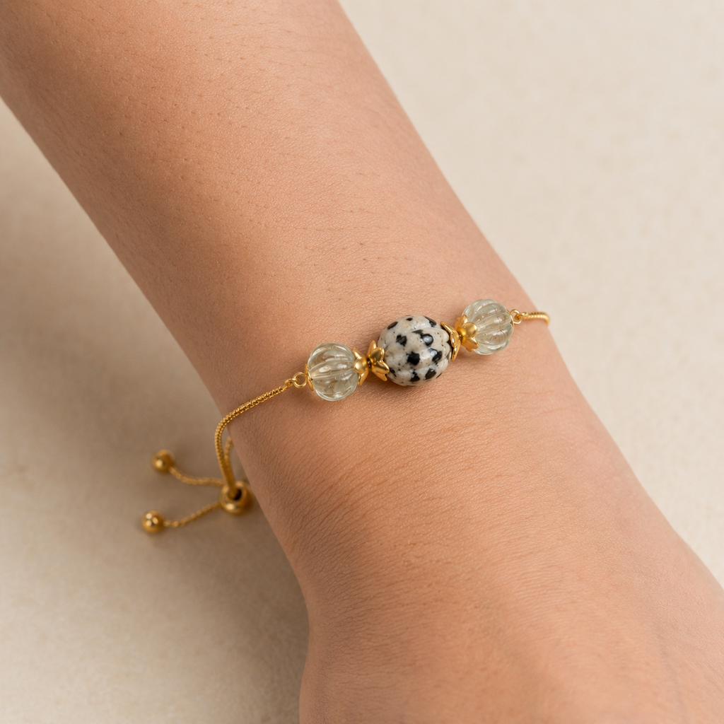 Noir Strawberry Adjustable Bracelet