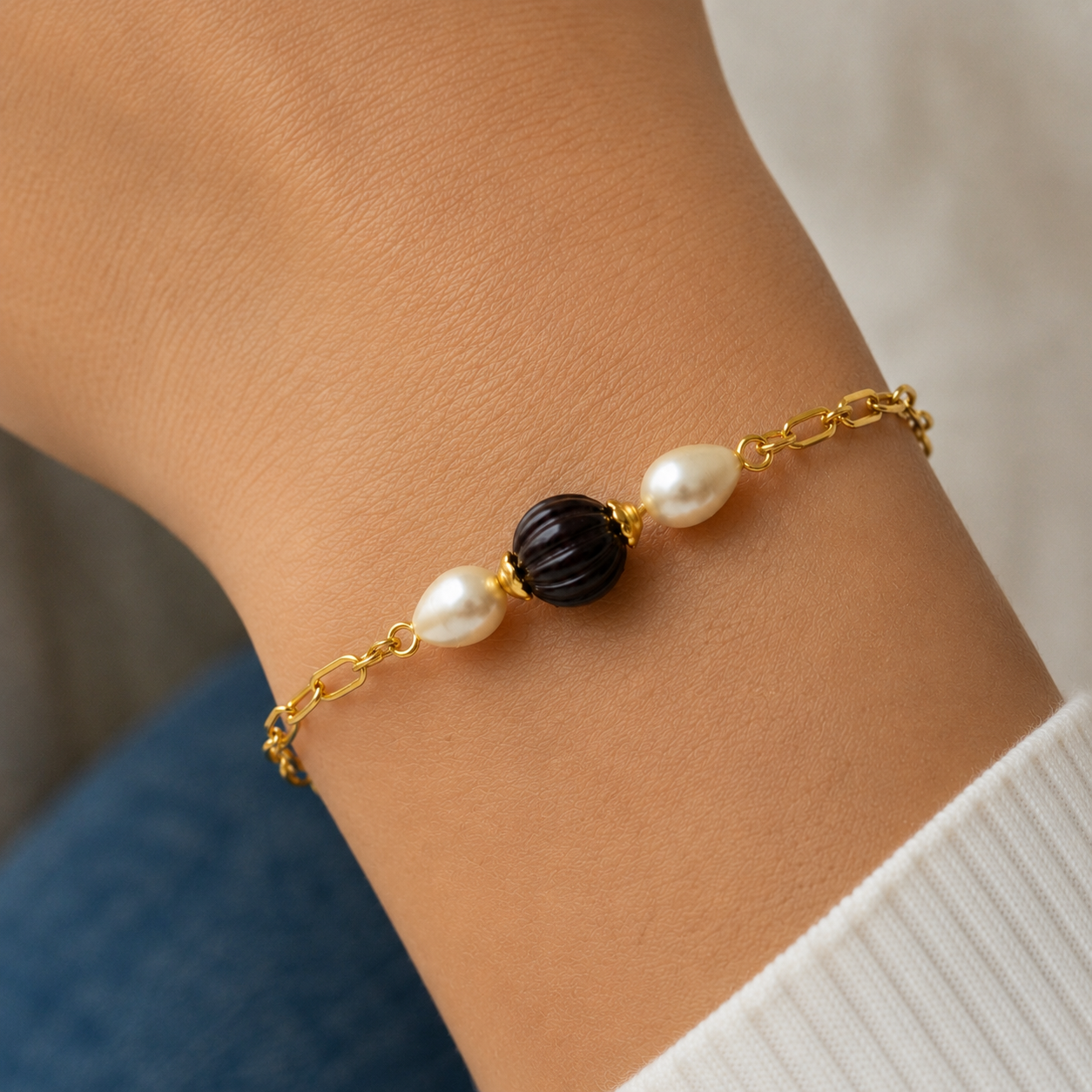 Éclipse Pearl Bracelet