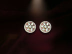 Handcrafted elegant floral Stud Earrings