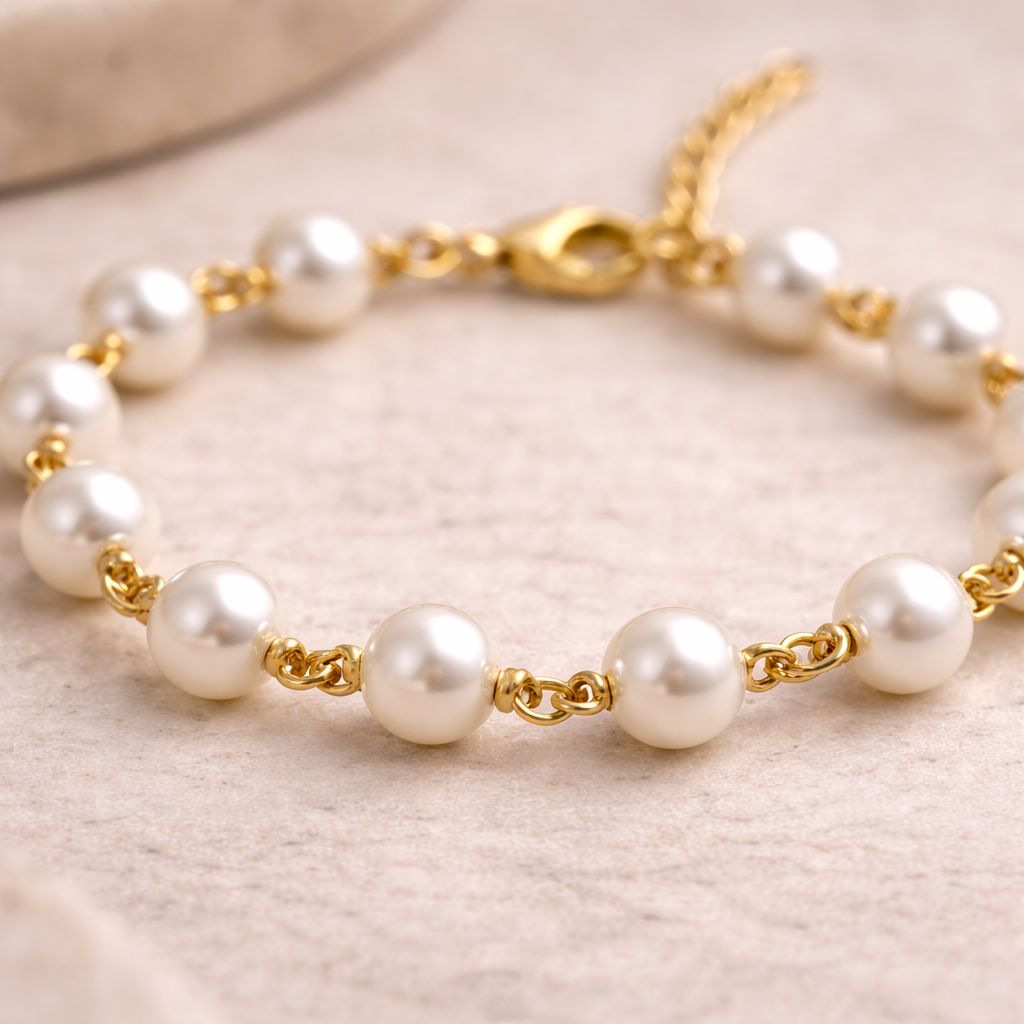 Pearl Radiance Bracelet – Effortless Luxury, Timeless Shine