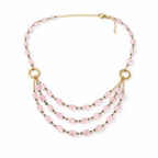 Blush Harmony Rose Quartz Necklace