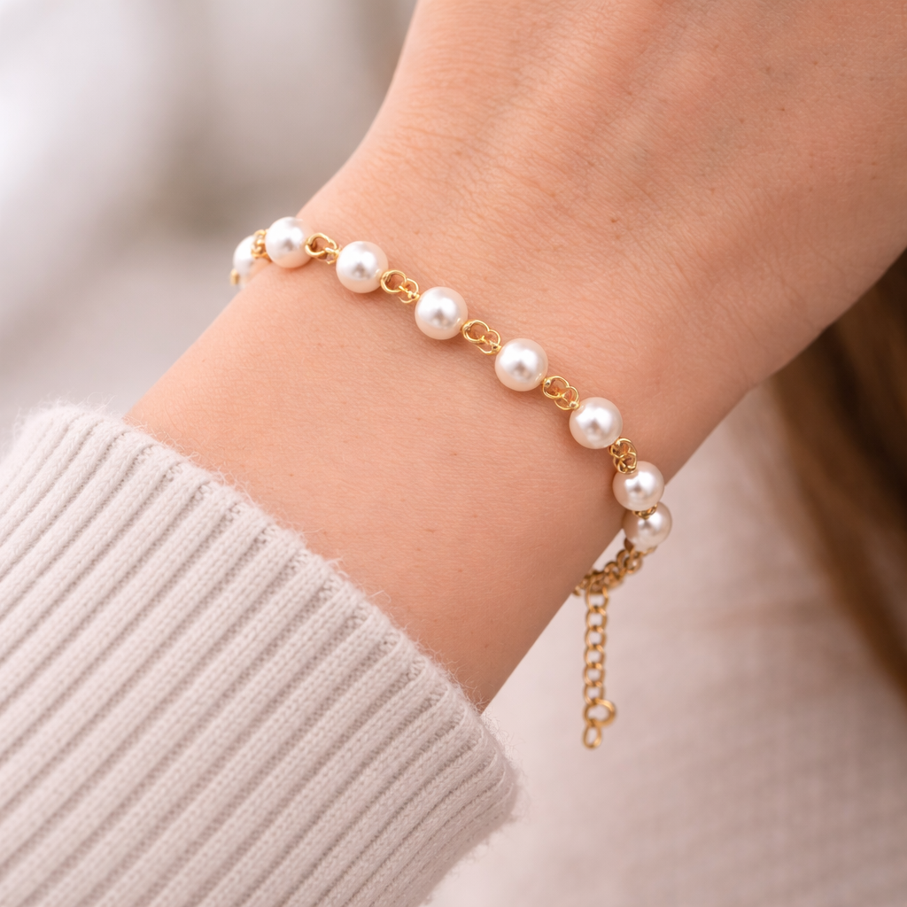 Pearl Radiance Bracelet – Effortless Luxury, Timeless Shine