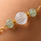 Luna Strawberry Stone Bracelet